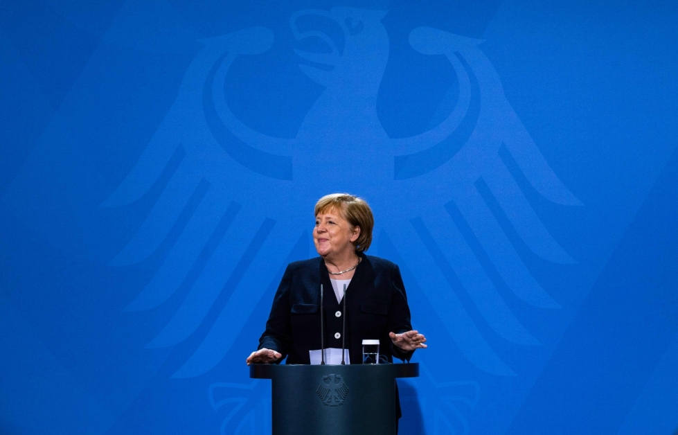 Liittokanslerin viran jättänyt Merkel ei ole kertonut tarkasti tulevaisuudensuunnitelmistaan. Lehtikuva/AFP