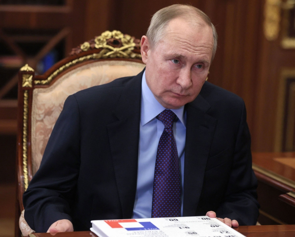 Venäjän presidentti Vladimir Putin sanoi Kazakstanin joutuneen "kansainvälisen terrorismin" kohteeksi. LEHTIKUVA/AFP