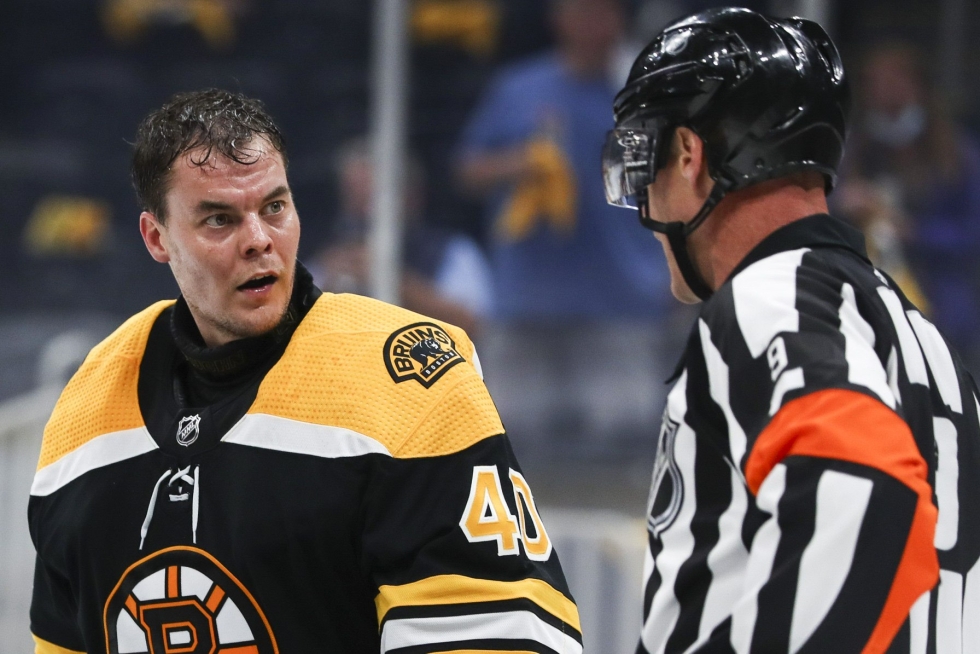 Tuukka Rask solmi sopimuksen Boston Bruinsin kanssa. LEHTIKUVA/AFP