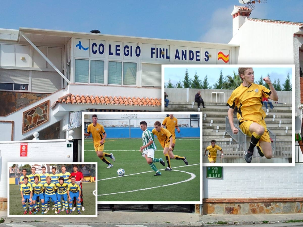 Fuengirolassa lapsuutensa ja nuoruutensa viettänyt Aapi Helvelahti kävi suomalaista koulua. Jalkapallo-oppinsa hän sai Espanjassa. Arkistokuva.