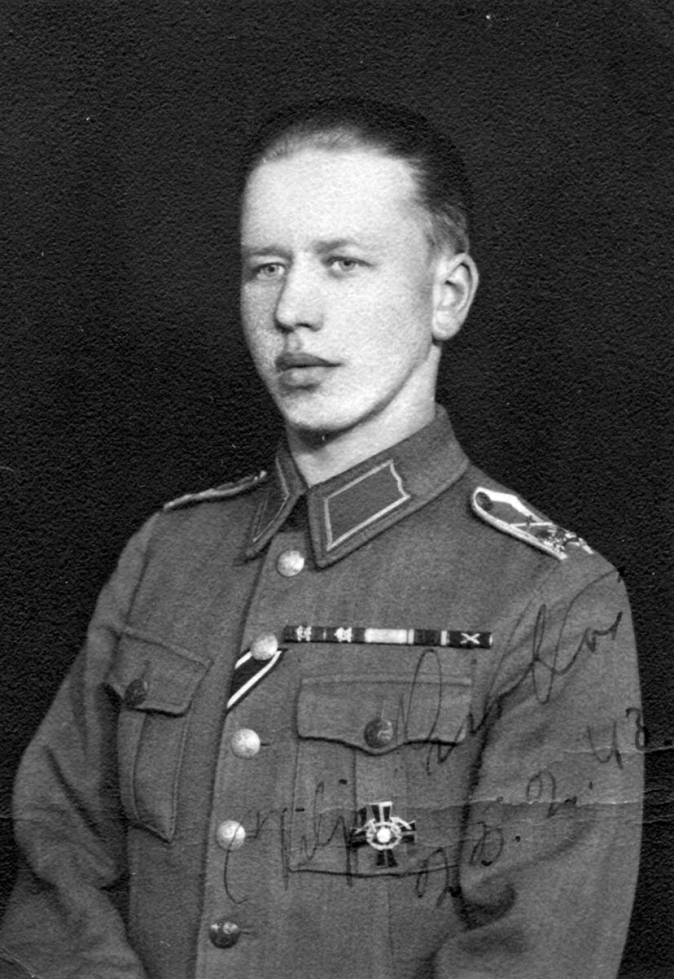 Mannerheim-ristin ritari Viljo Suokas. 