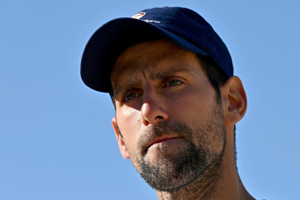 Djokovic kertoi saaneensa järjestäjiltä poikkeusluvan osallistua Australian avoimiin.  LEHTIKUVA/AFP
