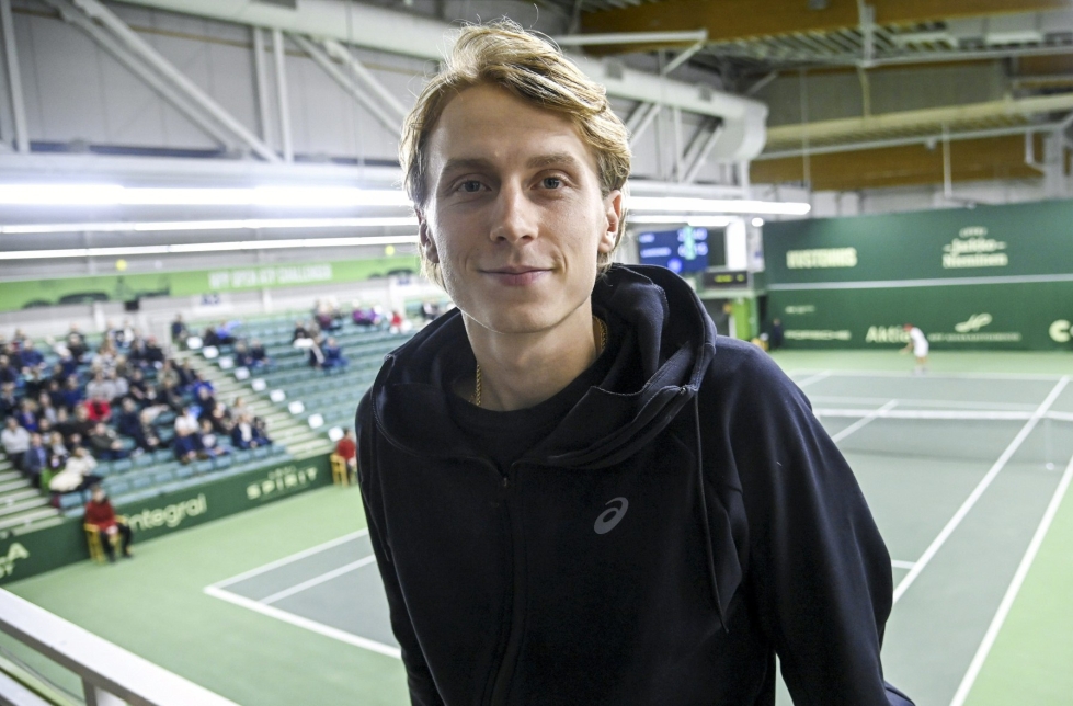 Emil Ruusuvuori aloitti uuden kauden maailmanlistan sijalta 95. LEHTIKUVA / Markku Ulander