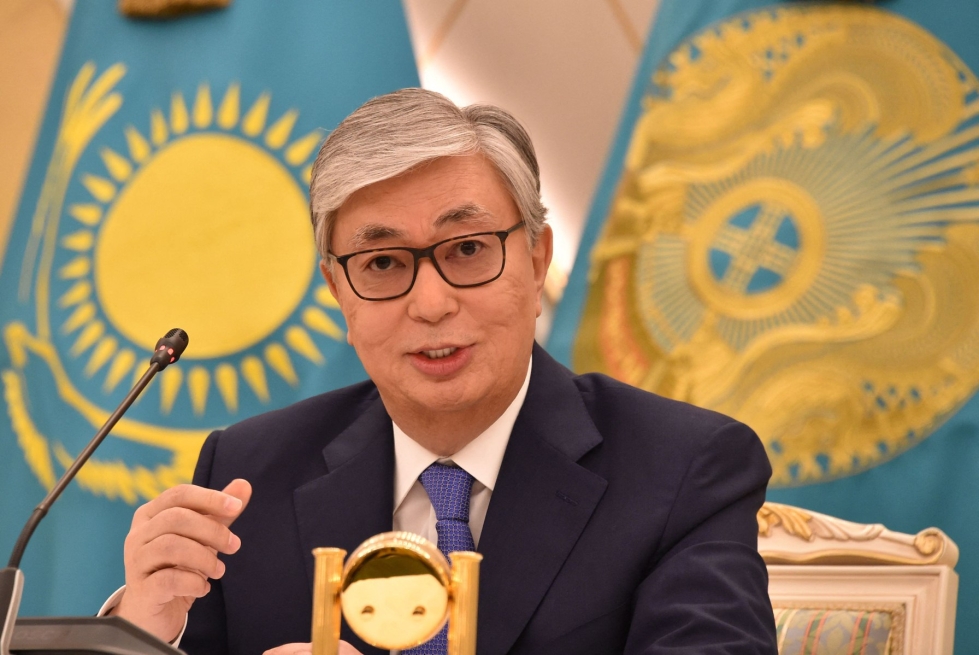 Kazakstanin presidentti Kassym-Jomart Tokajev on pyytänyt kollektiiviselta turvallisuusjärjestöltä sotilaallista apua maan levottomuuksien tukahduttamiseksi. LEHTIKUVA/AFP