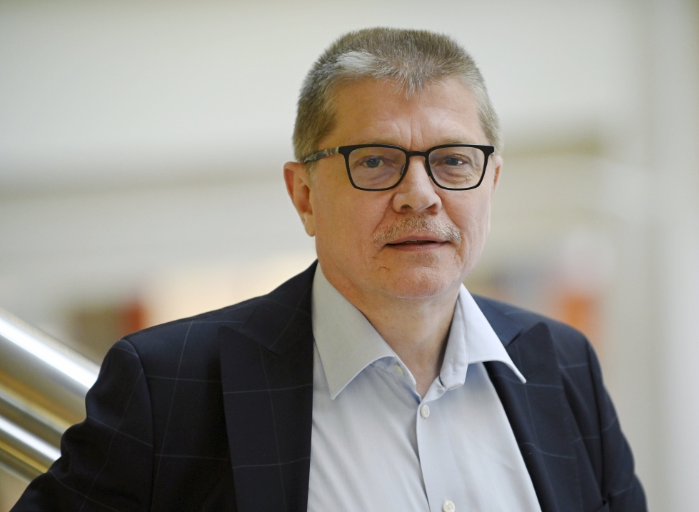 Kunta- ja hyvinvointialuetyönantajien toimitusjohtaja Markku Jalonen. LEHTIKUVA / MARKKU ULANDER