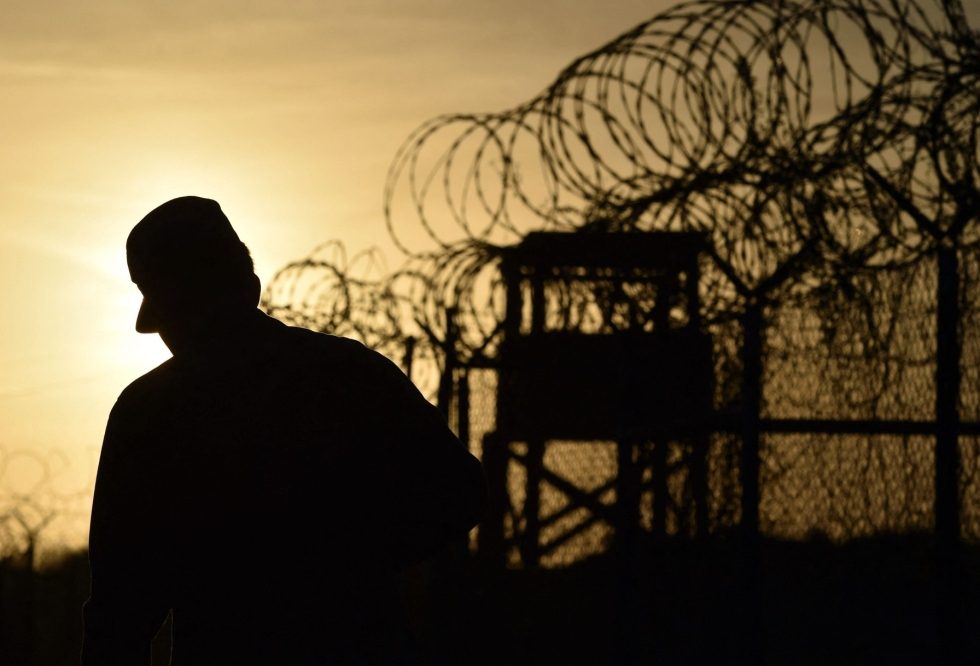Kahden vuosikymmenen aikana vankileirillä on pidetty kaikkiaan yli 700:aa vankia.  LEHTIKUVA / AFP