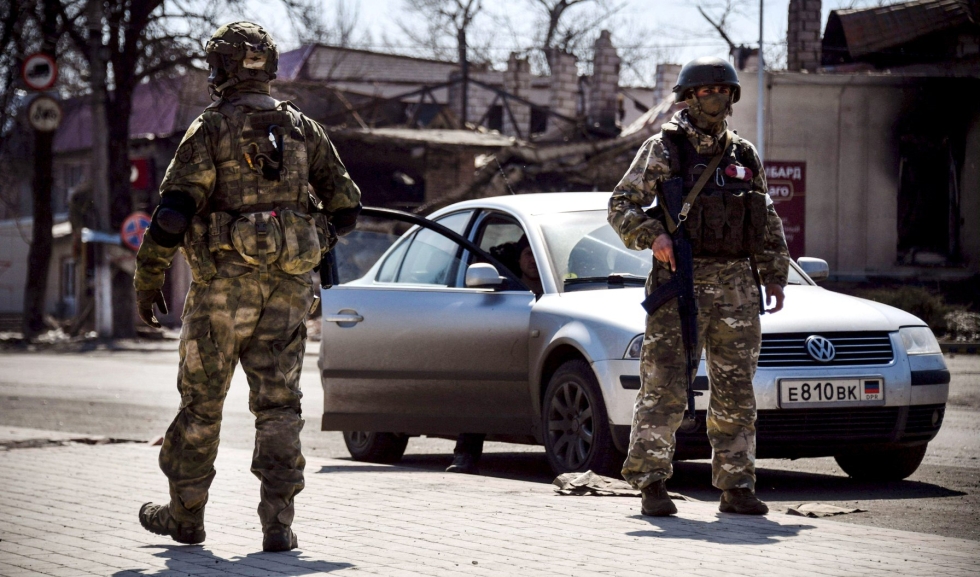 Ukrainan sota on synkistänyt suomalaisten näkemyksiä Venäjästä. Lehtikuva/AFP