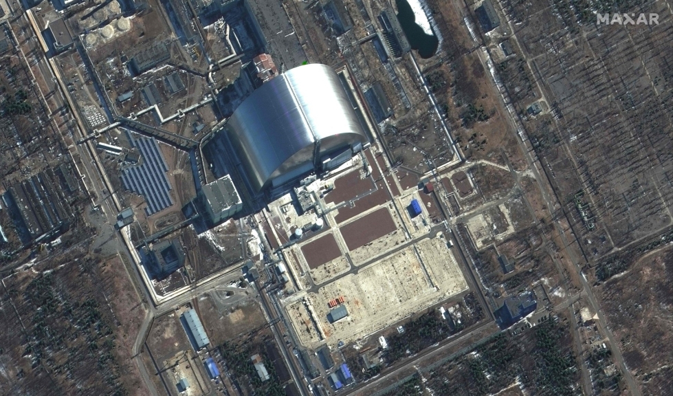 Tshernobylin ydinvoimala oli noin kuukauden ajan Venäjän joukkojen hallussa. Lehtikuva/AFP