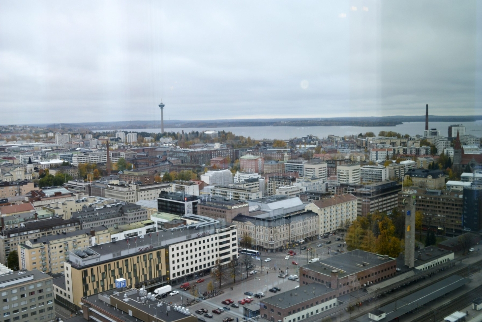 Tutkimuksen mukaan 36 prosenttia 15–79 -vuotiaista suomalaisista voisi kuvitella asuvansa Tampereella. LEHTIKUVA / Tuomas Arkimies