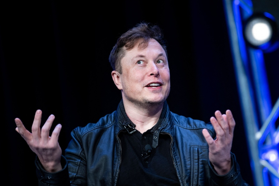 Elon Musk on myynyt tällä viikolla Teslan osakkeita noin 8,4 miljardilla dollarilla. LEHTIKUVA/AFP