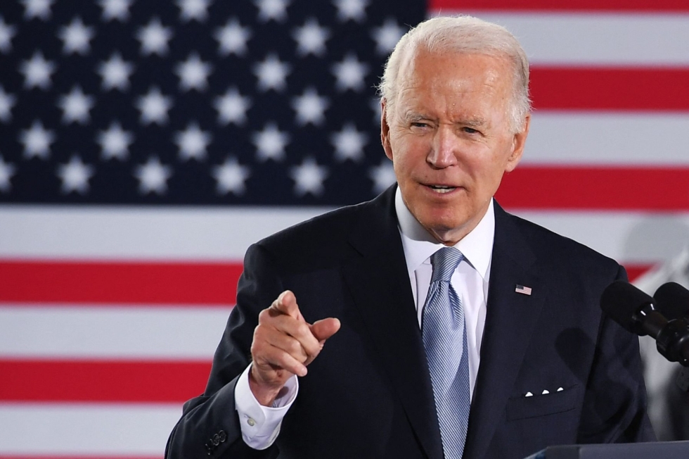 Yhdysvaltain presidentti Joe Biden käytti armahdusoikeuttaan ensimmäistä kertaa. LEHTIKUVA/AFP
