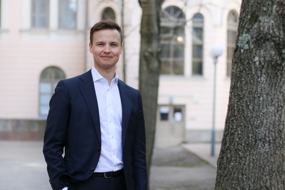 Jere Nuutinen nousee Joensuun kaupunginhallituksen puheenjohtajaksi heinäkuun alussa.