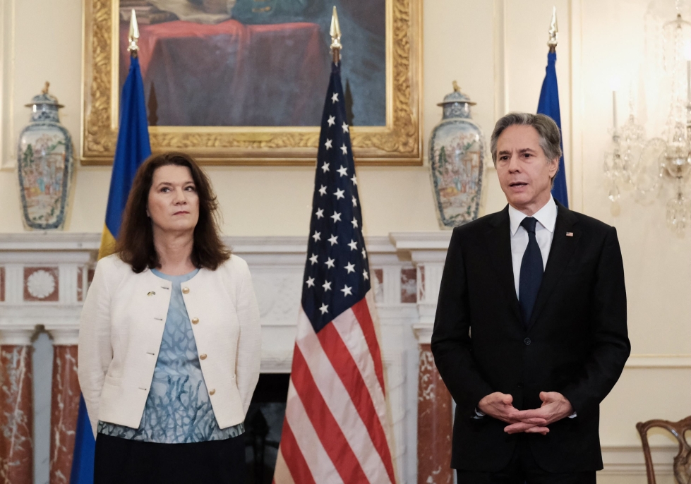 Ruotsin ulkoministeri Ann Linde tapasi eilen Washingtonissa Yhdysvaltojen ulkoministeri Antony Blinkenin sekä useita yhdysvaltalaisia senaattoreita.