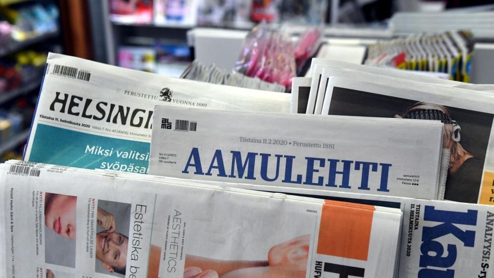 Suomi on perinteisesti sijoittunut 20 vuotta toteutetun lehdistönvapautta mittaavan World Press Freedom Indexin kärkisijoille. LEHTIKUVA / JUSSI NUKAR