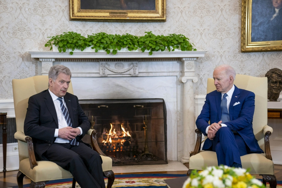 Sauli Niinistö ja Joe Biden tapasivat viimeksi maaliskuussa.