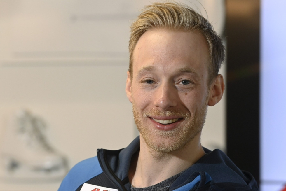 Norjalainen Erik Bartlett Kulstad on uusi ampumahiihdon päävalmentaja. LEHTIKUVA / Heikki Saukkomaa