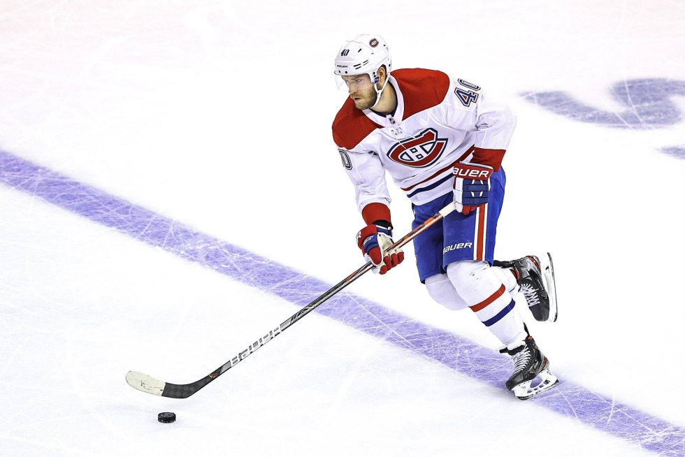 NHL:n kokeminen Buffalossa, Winnipegissä ja Montrealissa on täyttänyt yhden Joel Armian unelmista. Kuva Torontosta vuodelta 2020. LEHTIKUVA/AFP