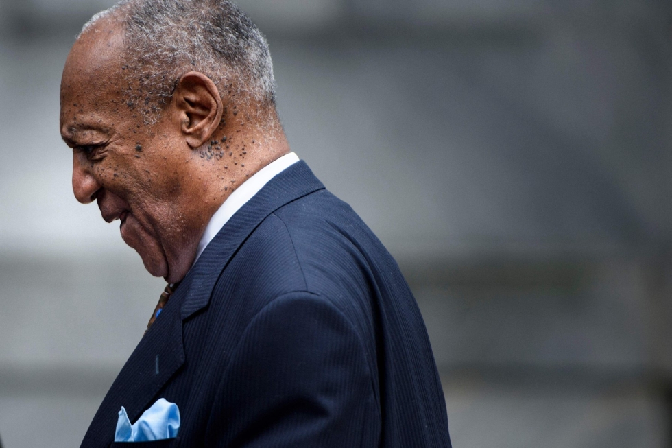 Bill Cosby ei itse osallistunut kaksiviikkoiseen siviilioikeudenkäyntiin. LEHTIKUVA / AFP