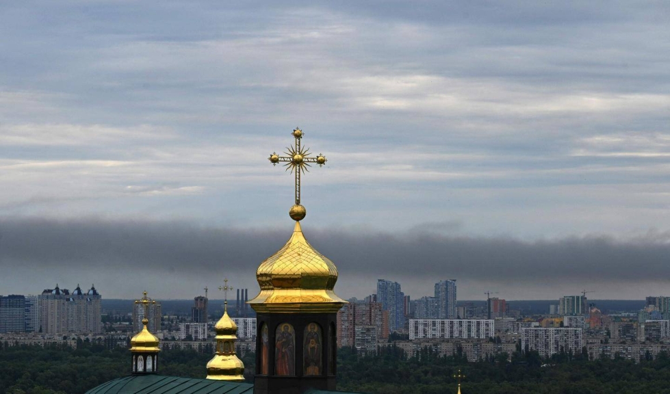 Ukrainassa arvioidaan olevan vielä ainakin 20 suomalaista. Pääkaupunki Kiova kuvattuna 5. kesäkuuta.