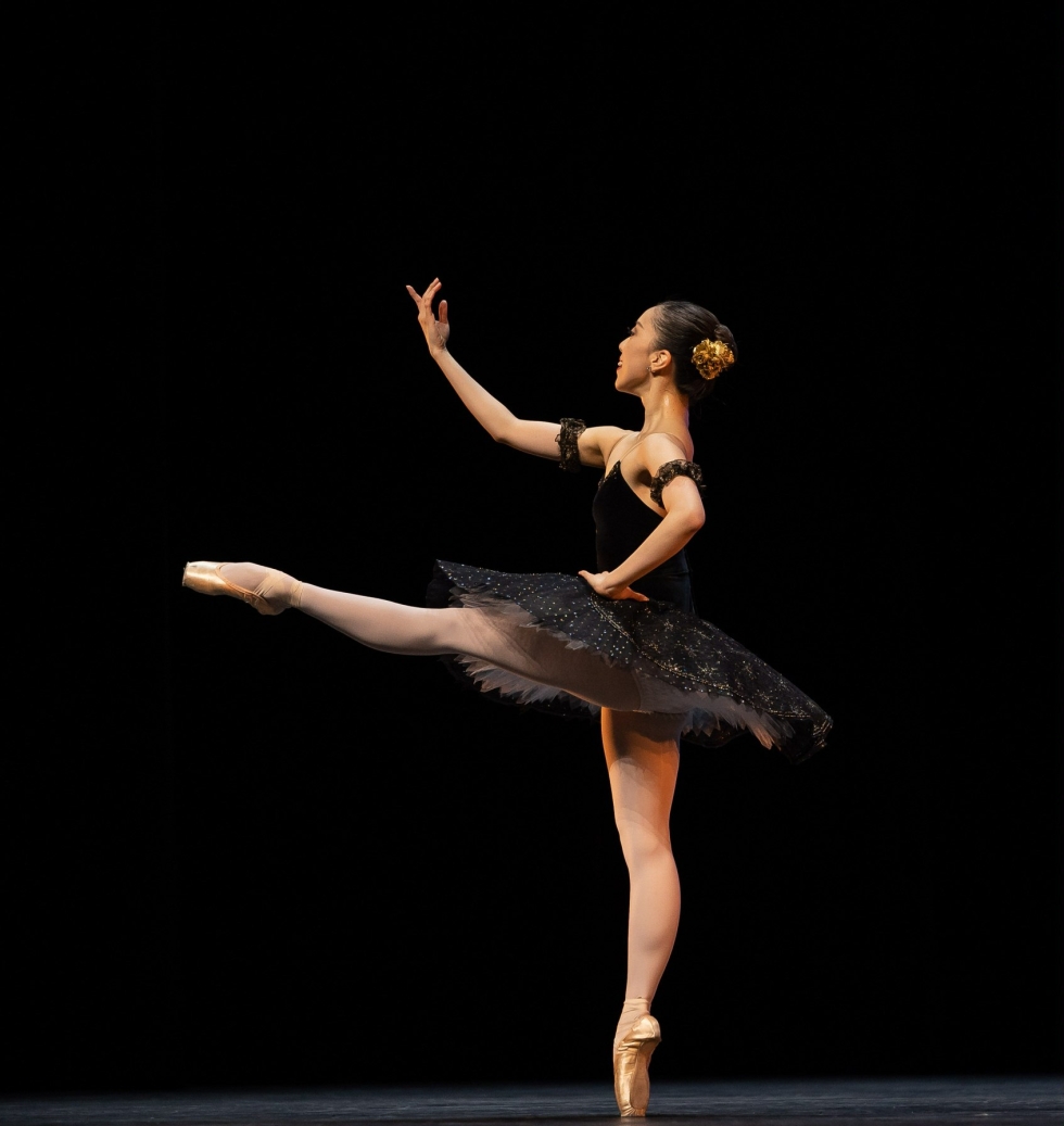 Helsingin kansainvälisen balettikilpailun Grand Prix -palkinnon voitti japanilainen Yuka Masumoto. LEHTIKUVA / Handout / Roosa Oksaharju