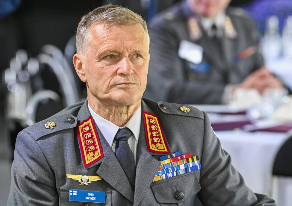 Kenraali Timo Kivinen on Puolustusvoimain komentaja. LEHTIKUVA / Markku Ulander