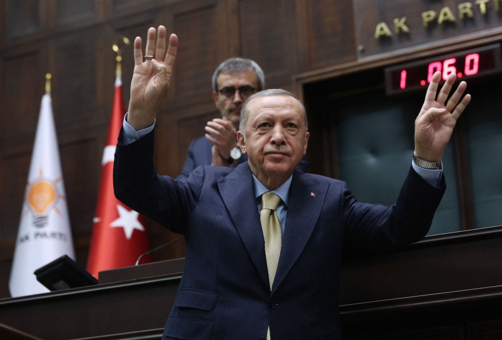 Vastakkainasettelun ylläpito voi olla Erdoganin ainoita keinoja takertua valtaan, arvioivat asiantuntija. LEHTIKUVA/AFP
