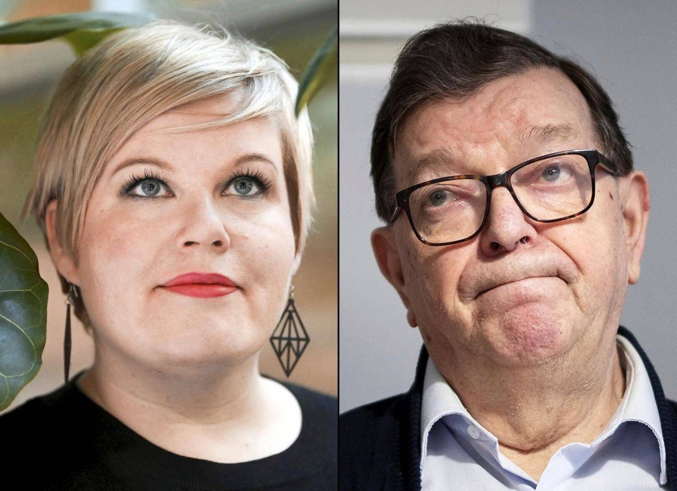 Annika Saarikko saa puheenjohtajakisassa haastajan Paavo Väyrysestä.