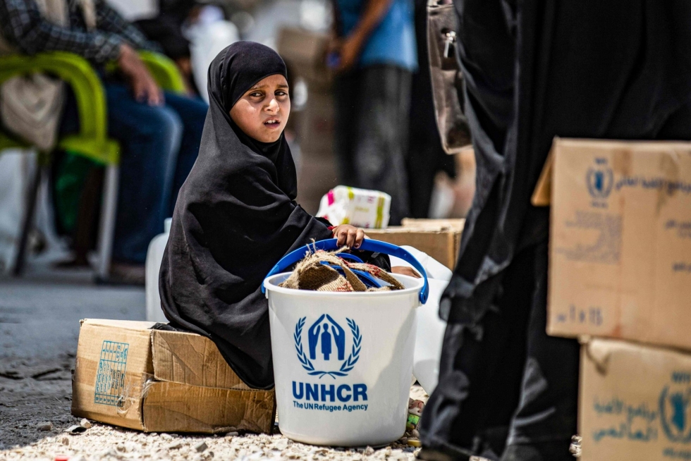 Avustuskuljetukset Syyriaan ovat riippuvaisia YK:n turvallisuusneuvostosta. Lehtikuva/AFP