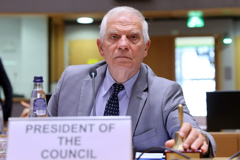 EU:n ulkosuhteista vastaava Josep Borrell on vakuuttanut, että Venäjän vastaiset pakotteet toimivat, eikä niistä olla luopumassa. LEHTIKUVA/AFP