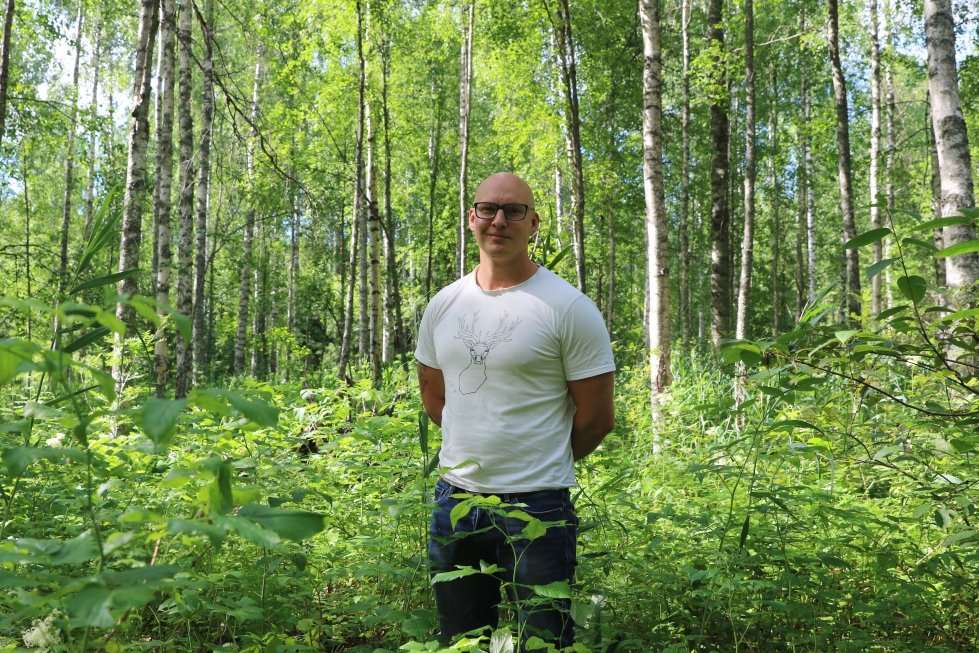 Arttu Järvisaloa viehättää ajatus viimeisestä leposijasta, joka muuttuu aikanaan luonnonpuistoksi.