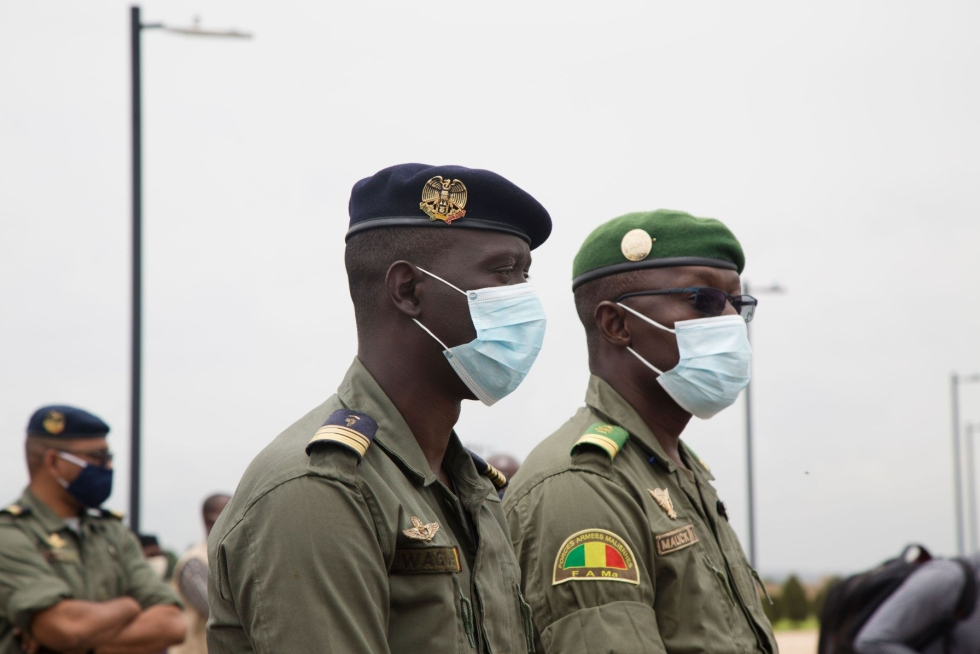 Mali estää maassa toimivan YK-operaation tulevat joukkokierrot. Arkistokuva. LEHTIKUVA/AFP