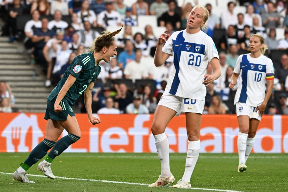 Suomi hävisi alkulohkon kaikki kolme peliään. LEHTIKUVA / AFP