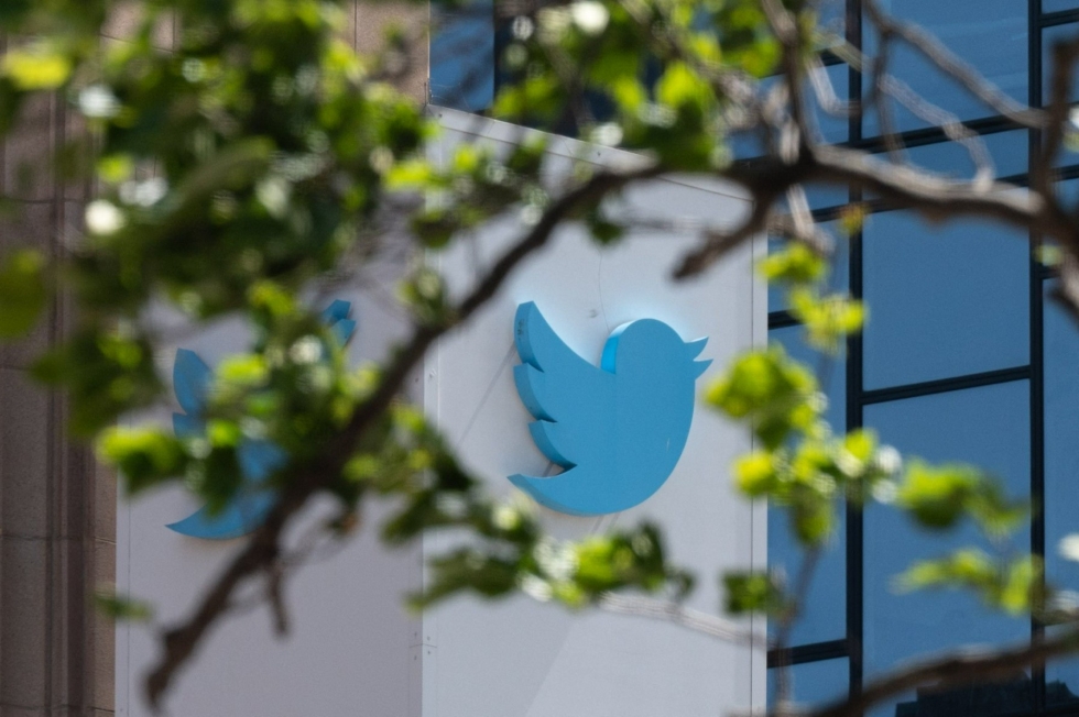 Viestipalvelu Twitterin käyttäjämäärä kasvoi, mutta taloudellinen tulos kääntyi tappiolliseksi. LEHTIKUVA / AFP