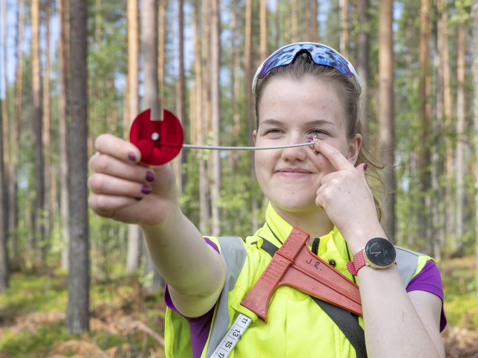Oman alan kesätyöt ovat vahvistaneet joensuulaisen metsäalan opiskelijan Jonna Pakolan, 23, tunnetta siitä, että hän on oikealla polulla.