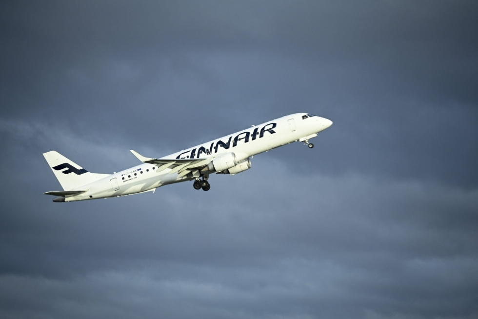 Finnair on rajoittanut Lontoon-lentojensa myyntiä syyskuuhun saakka. LEHTIKUVA / Emmi Korhonen