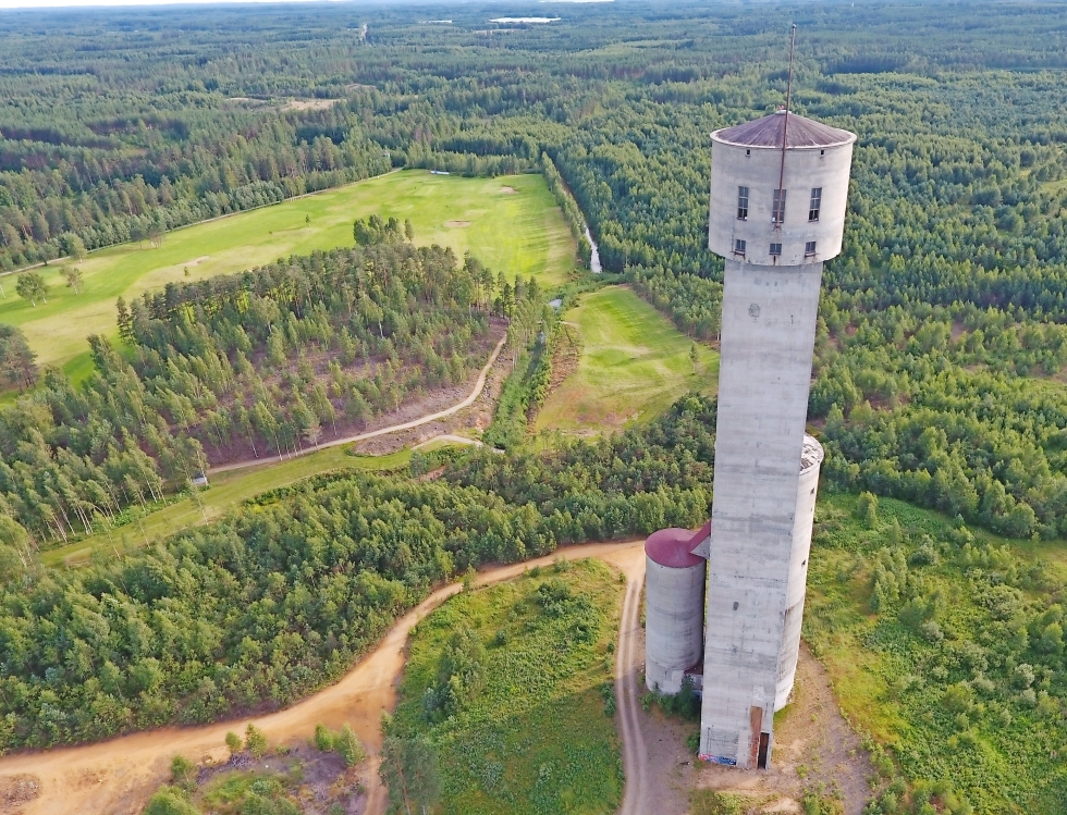 Vuonna 1954 avattu Keretin torni on Pohjois-Karjalan korkein rakennus.