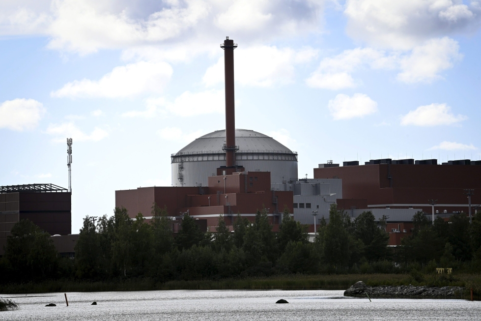 Olkiluodon ydinvoimala Eurajoella 24. elokuuta 2022. LEHTIKUVA / EMMI KORHONEN