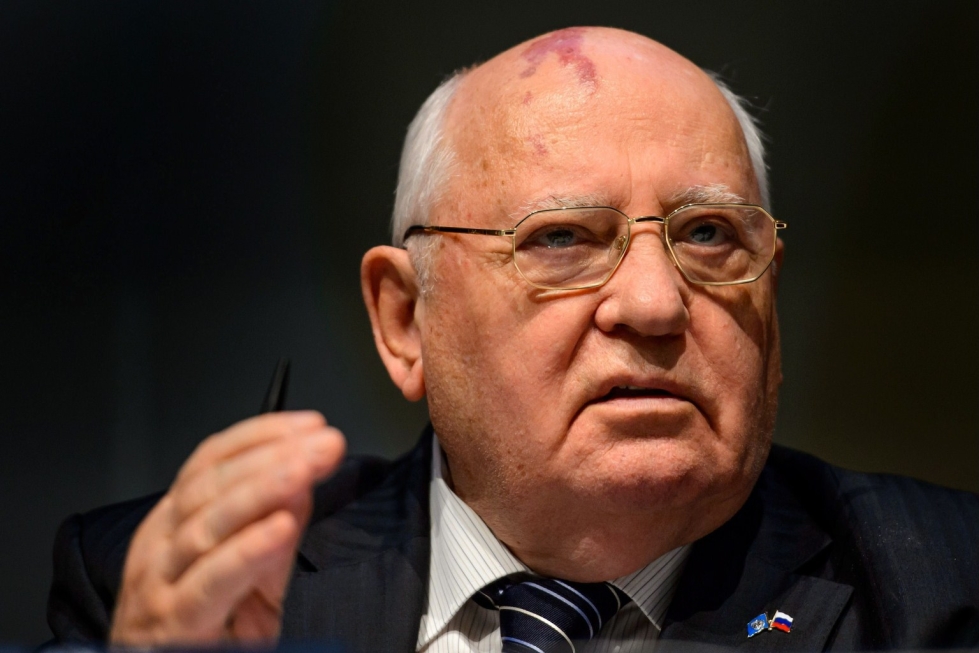 Mihail Gorbatshov kuoli venäläisuutistoimistojen mukaan tiistai-iltana vakavan ja pitkäaikaisen sairauden seurauksena. Kuva on vuodelta 2013. LEHTIKUVA / AFP