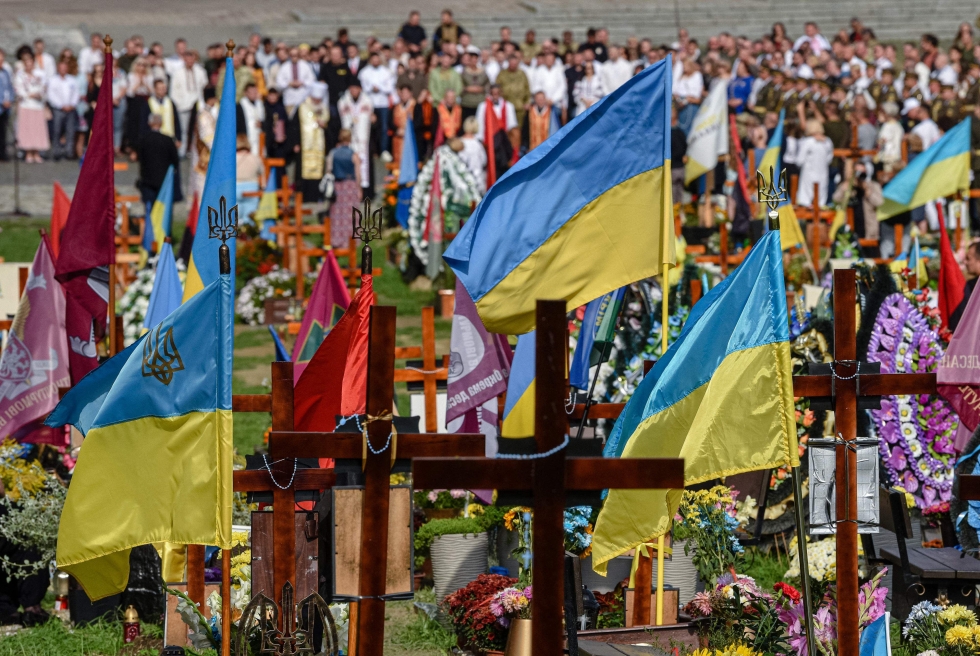 Ukrainan itsenäisyyspäivää vietettiin keskiviikkona. Venäjä teki samana päivänä iskun rautatieasemalle.