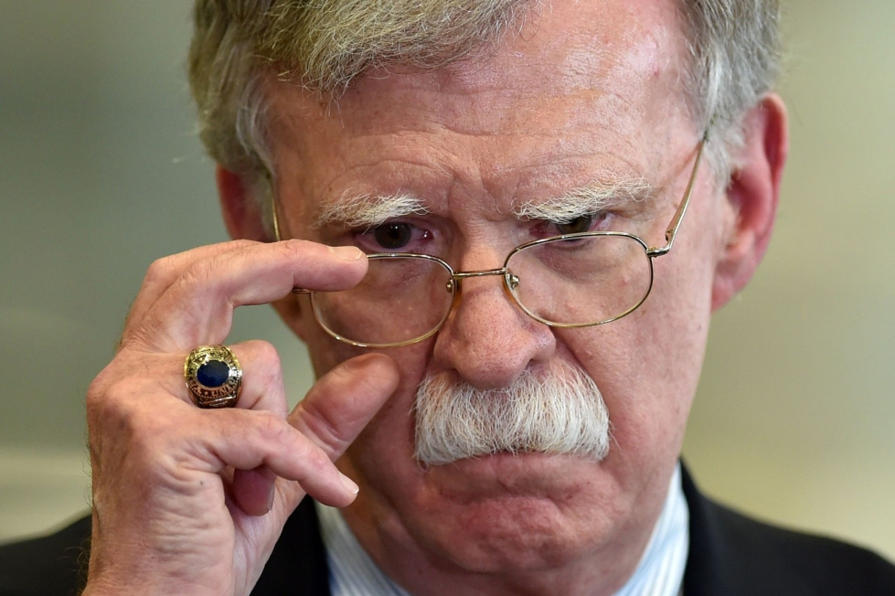 Yhdysvallat syyttää Iranin vallankumouskaartin jäsentä John Boltonin salamurhan suunnittelusta. LEHTIKUVA/AFP