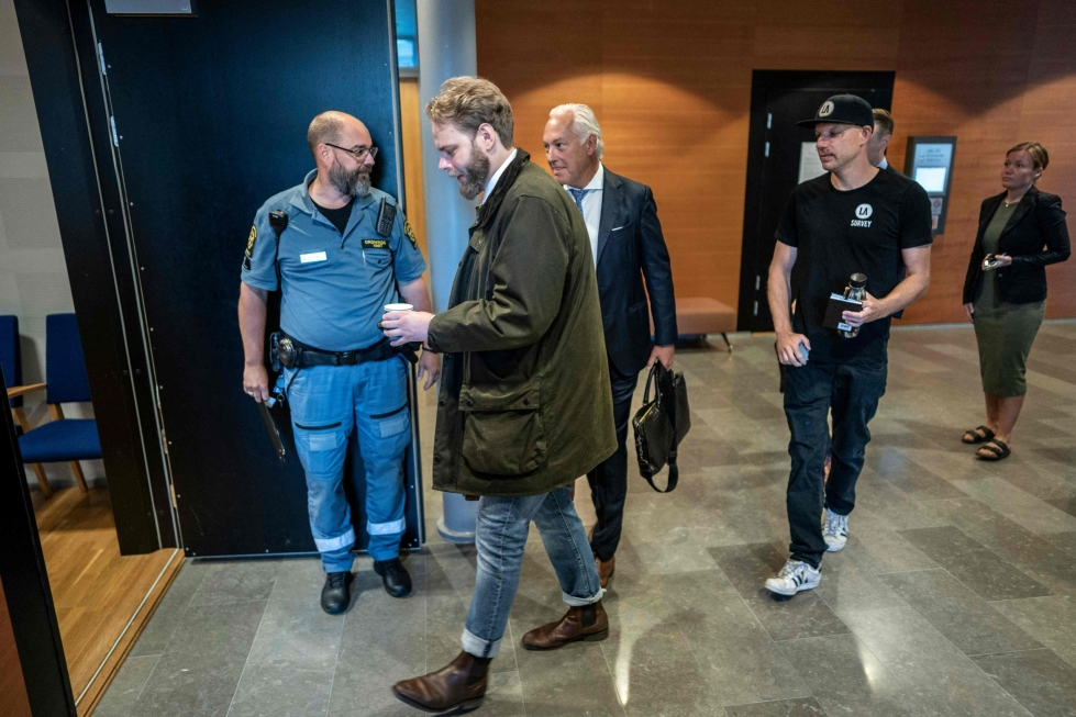 Käräjäoikeus ehti jo viime vuonna antaa kahdelle syytetylle ruotsalaismiehelle vapauttavan päätöksen. LEHTIKUVA / AFP