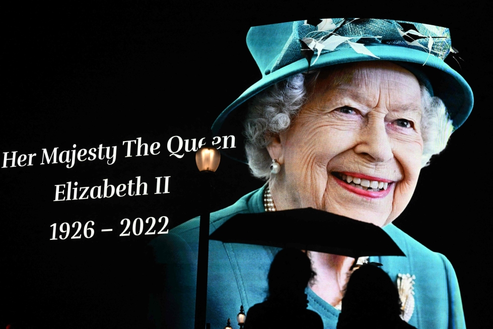 Kuningatar Elisabetin hallitsijakausi kesti hieman yli 70 vuotta. LEHTIKUVA / AFP 