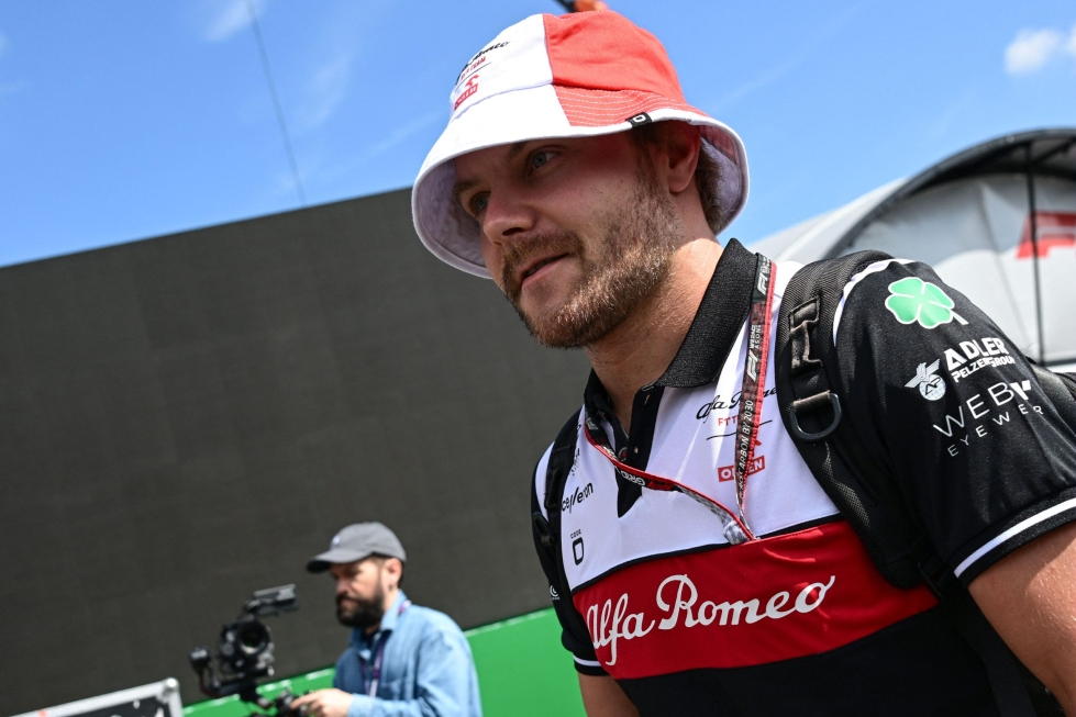 Valtteri Bottas sanoi torstaina Monzassa, että hän ei usko starttaavansa kärkikymmeniköstä. LEHTIKUVA/AFP
