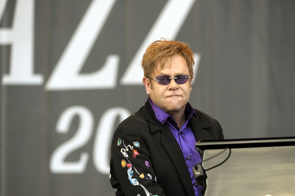 Elton Johnilla oli hyviä muistoja edesmenneestä kuningattaresta. Lehtikuva / Sari Gustafsson