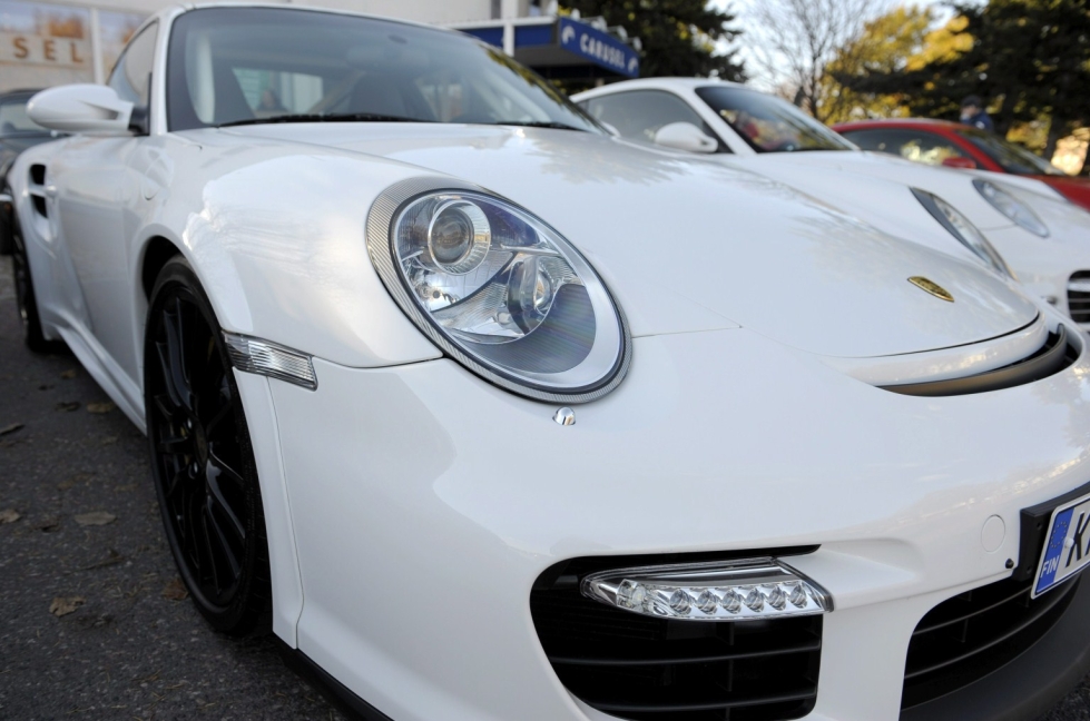 Porschen osakeanti on määrä järjestää syyskuun ja lokakuun vaihteessa. LEHTIKUVA / Milla Takala
