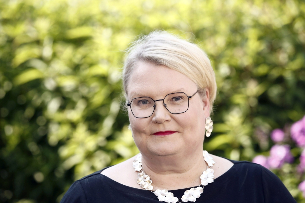 Nimitysvaliokunnan puheenjohtajaksi on nimitetty finanssineuvos Maija Strandberg valtioneuvoston kanslian omistajaohjausosastolta. LEHTIKUVA / RONI REKOMAA 