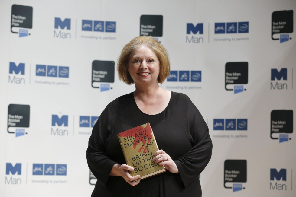 Hilary Mantel on ensimmäinen brittikirjailija, joka on voittanut kaksi kertaa Booker Prize -kirjallisuuspalkinnon. LEHTIKUVA / AFP