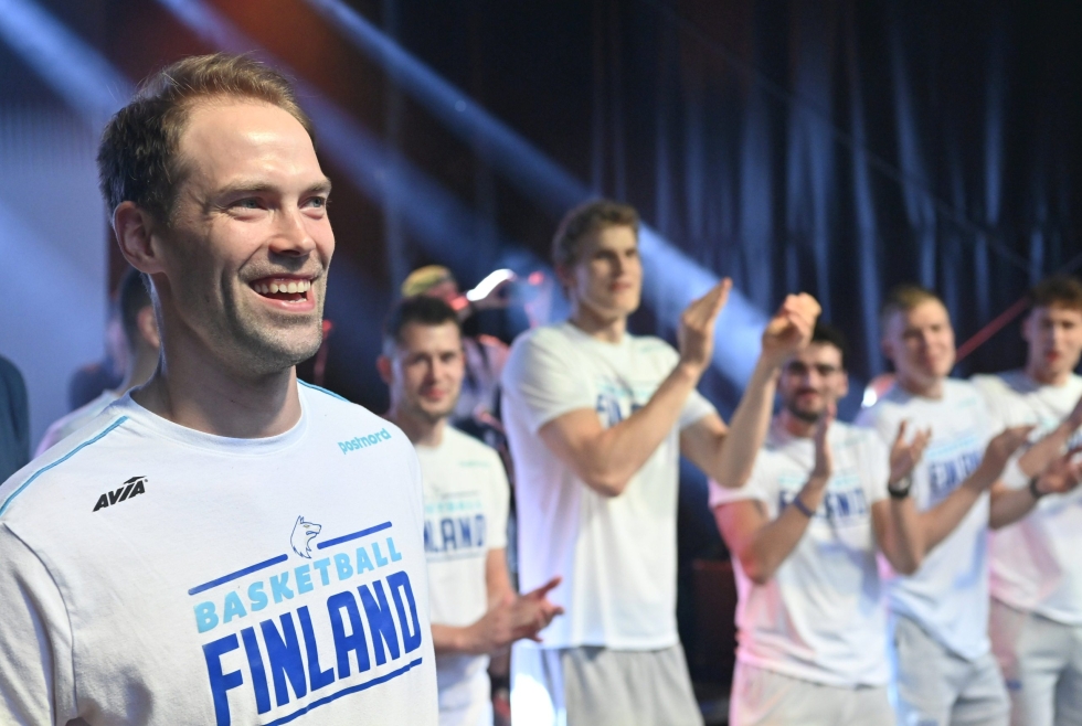 Koponen on yksi kaikkien aikojen parhaista suomalaisista koripalloilijoista. Hänen uransa päättyy näihin EM-kisoihin.  LEHTIKUVA / JUSSI NUKARI