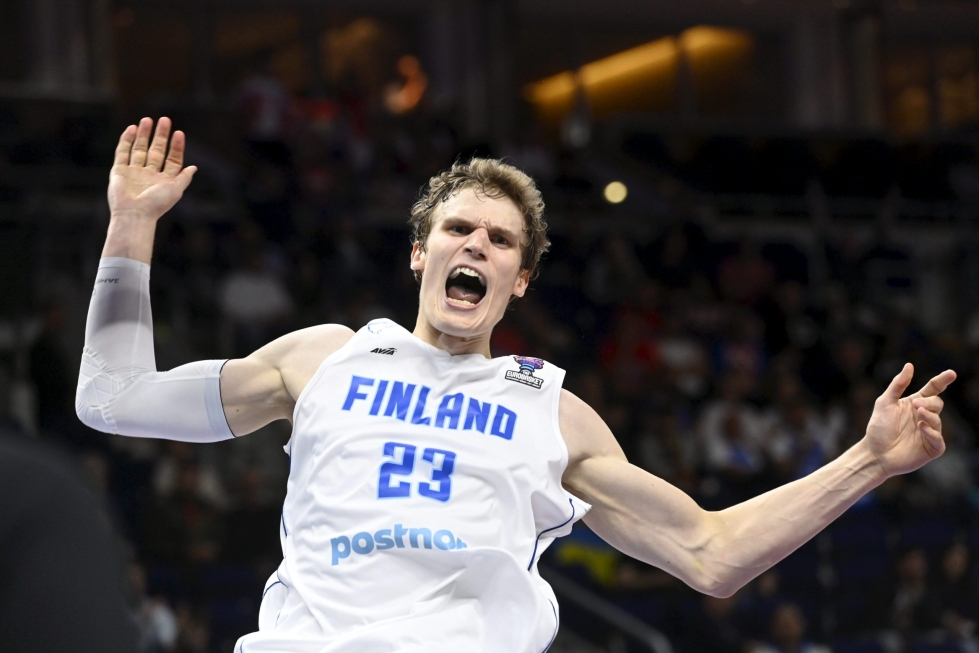 Markkanen on tehnyt vaikutuksen myös uuteen NBA-seuraansa. Lehtikuva / Heikki Saukkomaa