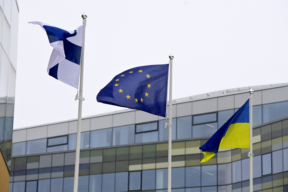 Suomi tukee Ukrainaa kymmenillä miljoonilla euroilla. Lehtikuva / Antti Aimo-Koivisto